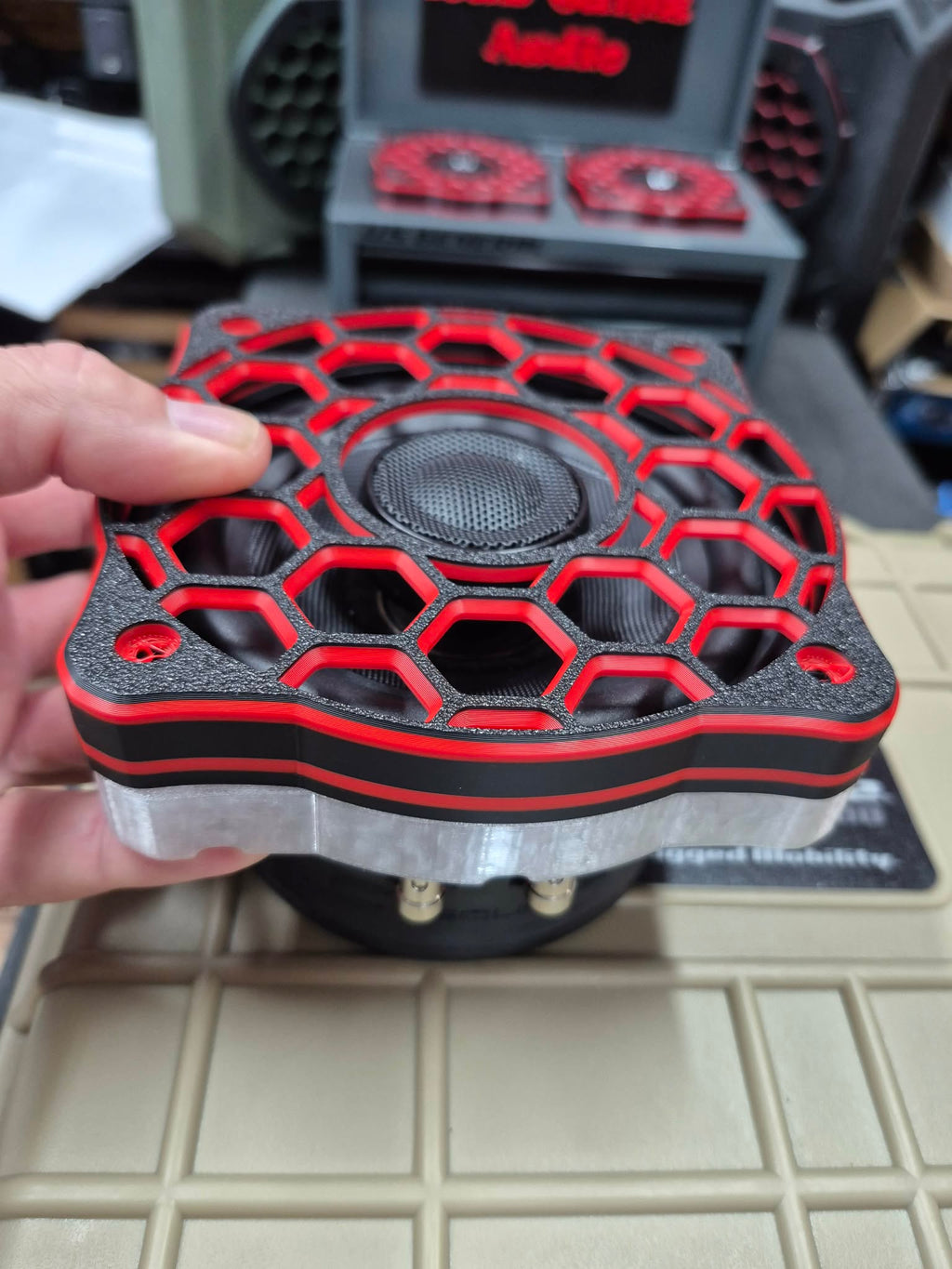 Snug fit 5.25" Grill LED Spacer