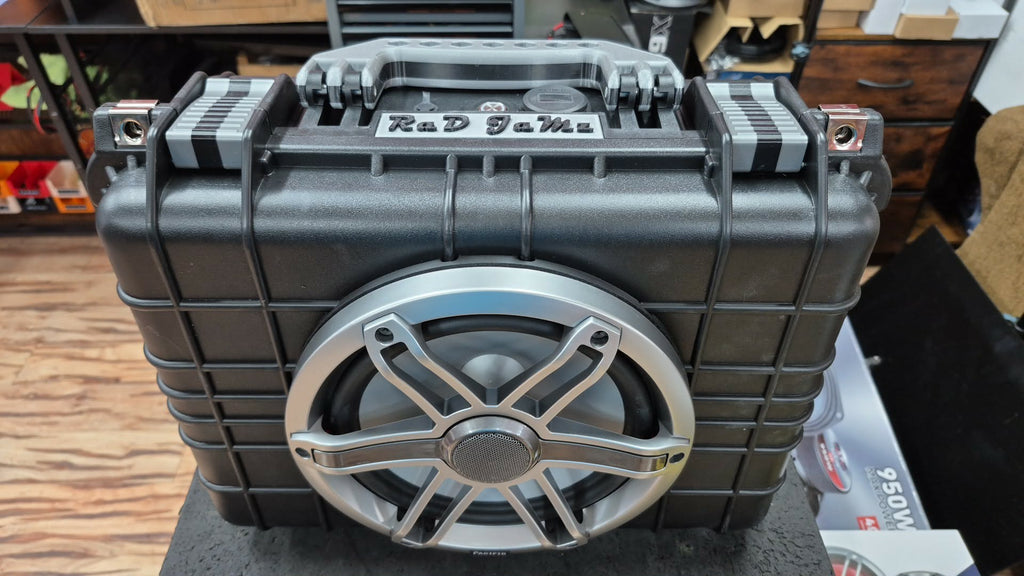 Pacific Audio 8" Bluetooth Boombox
