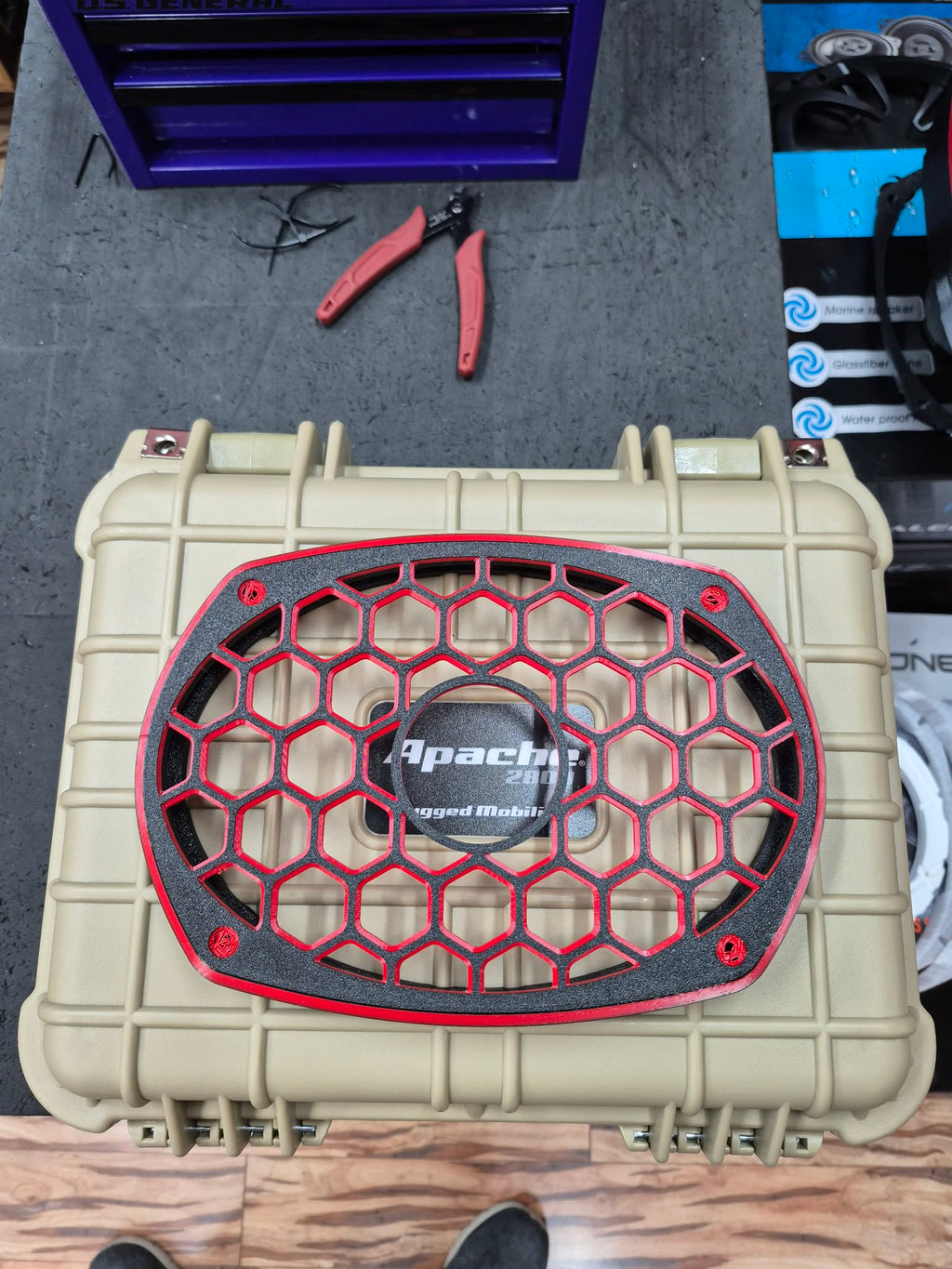Galeforce F1 6x9 custom grill