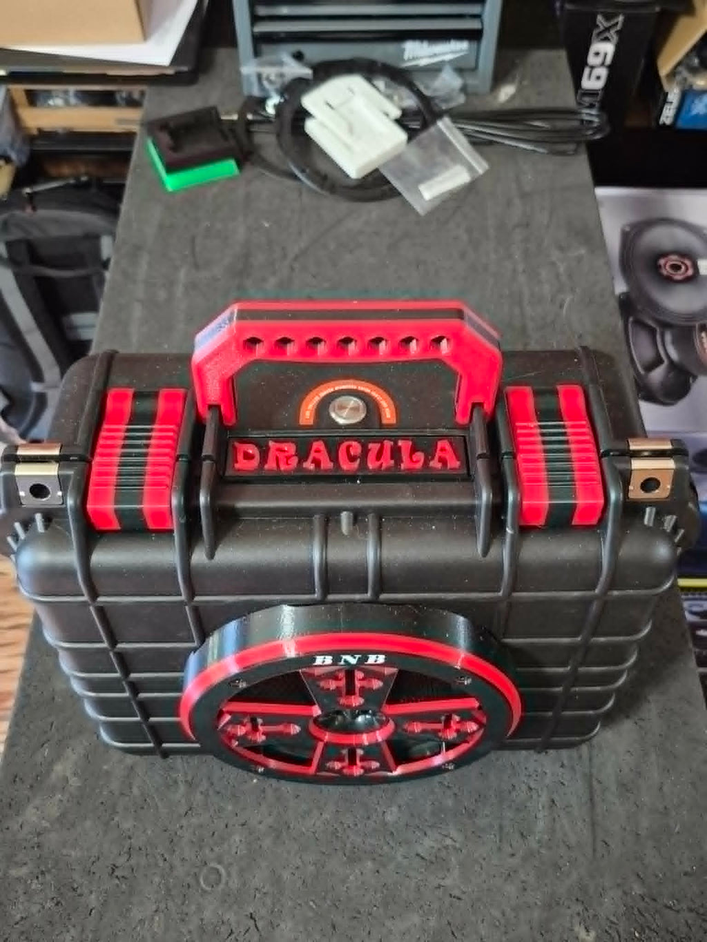 🧛 Dracula Edition DIY Bluetooth Boombox