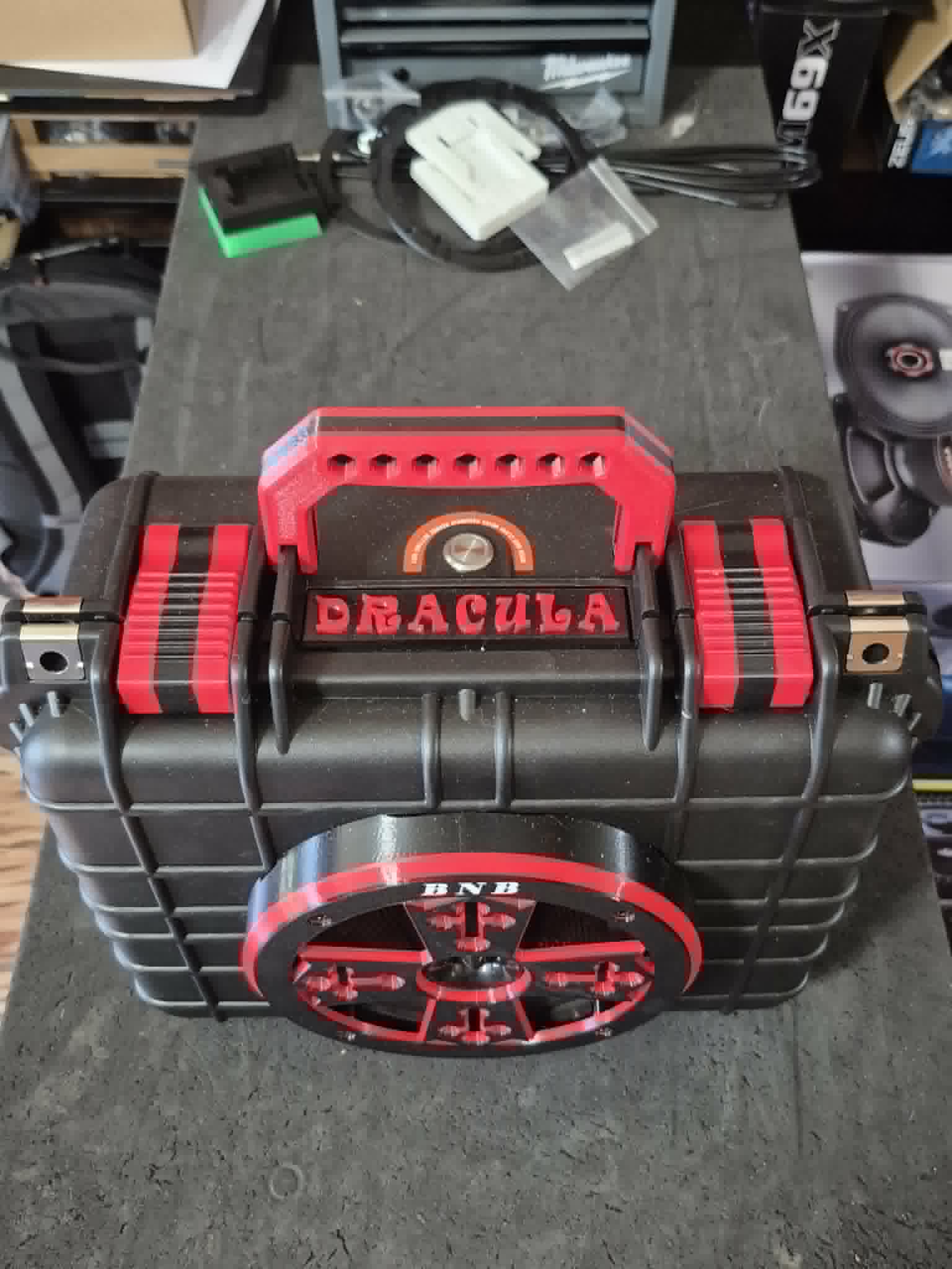 🧛 Dracula Edition DIY Bluetooth Boombox
