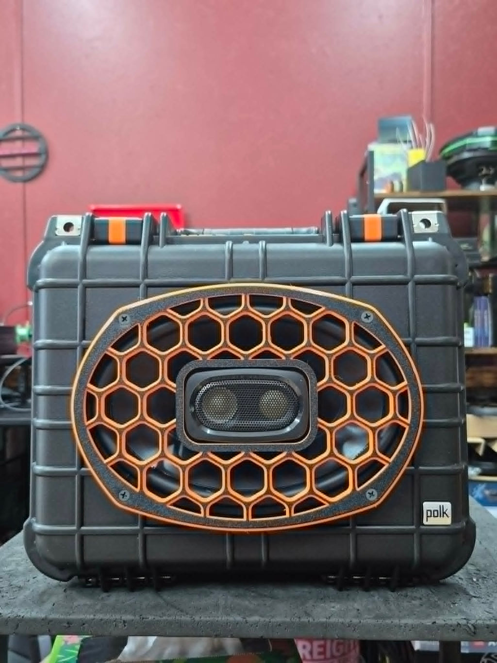 Orange Polk 6x9