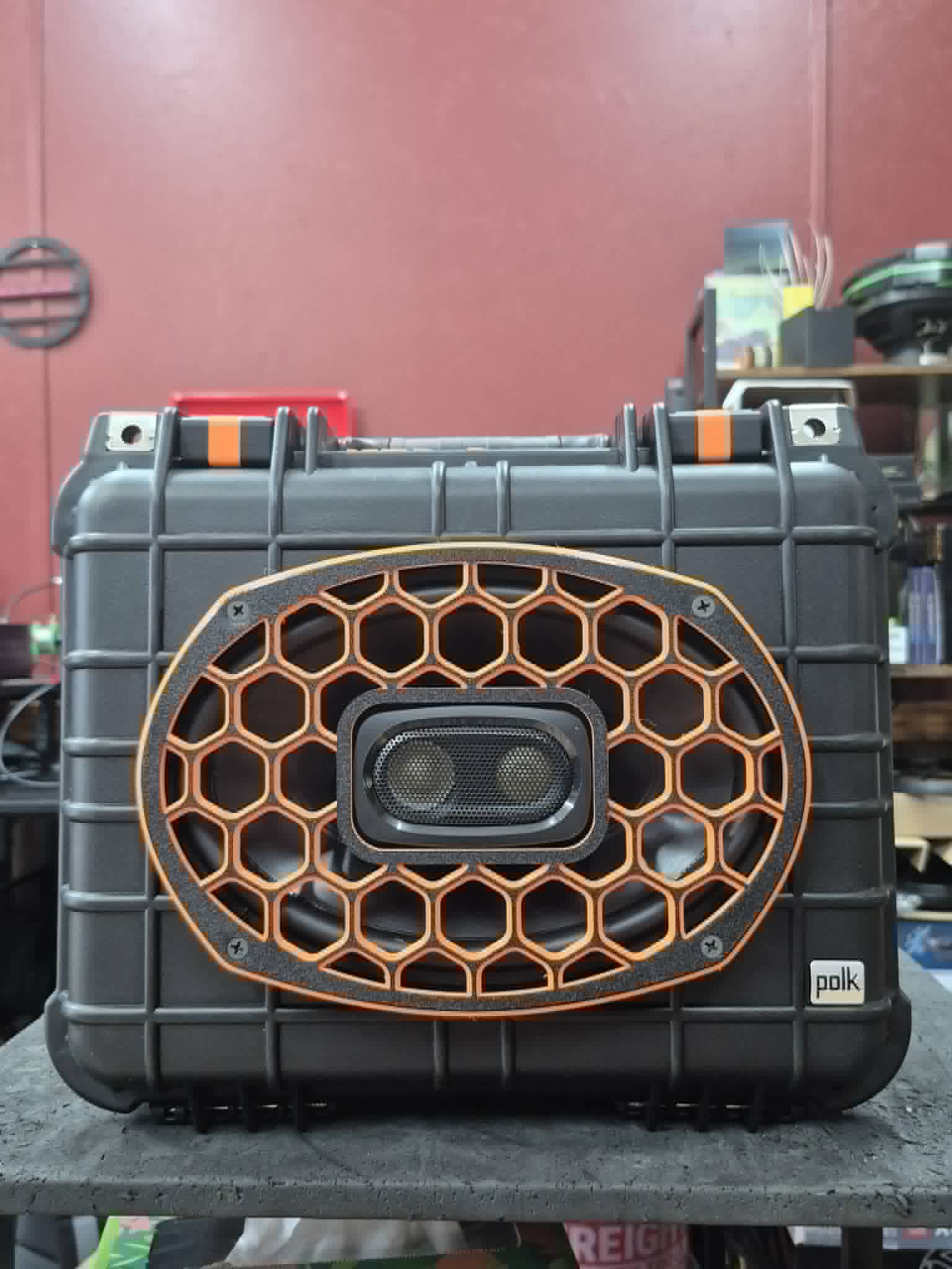 Orange Polk 6x9