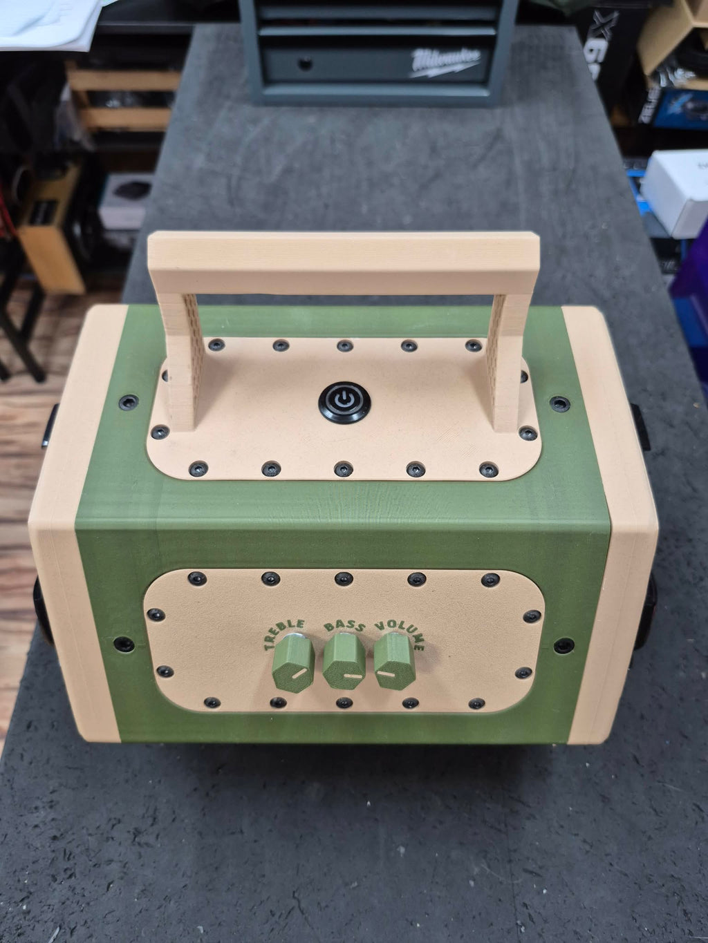 Tan Hexabox