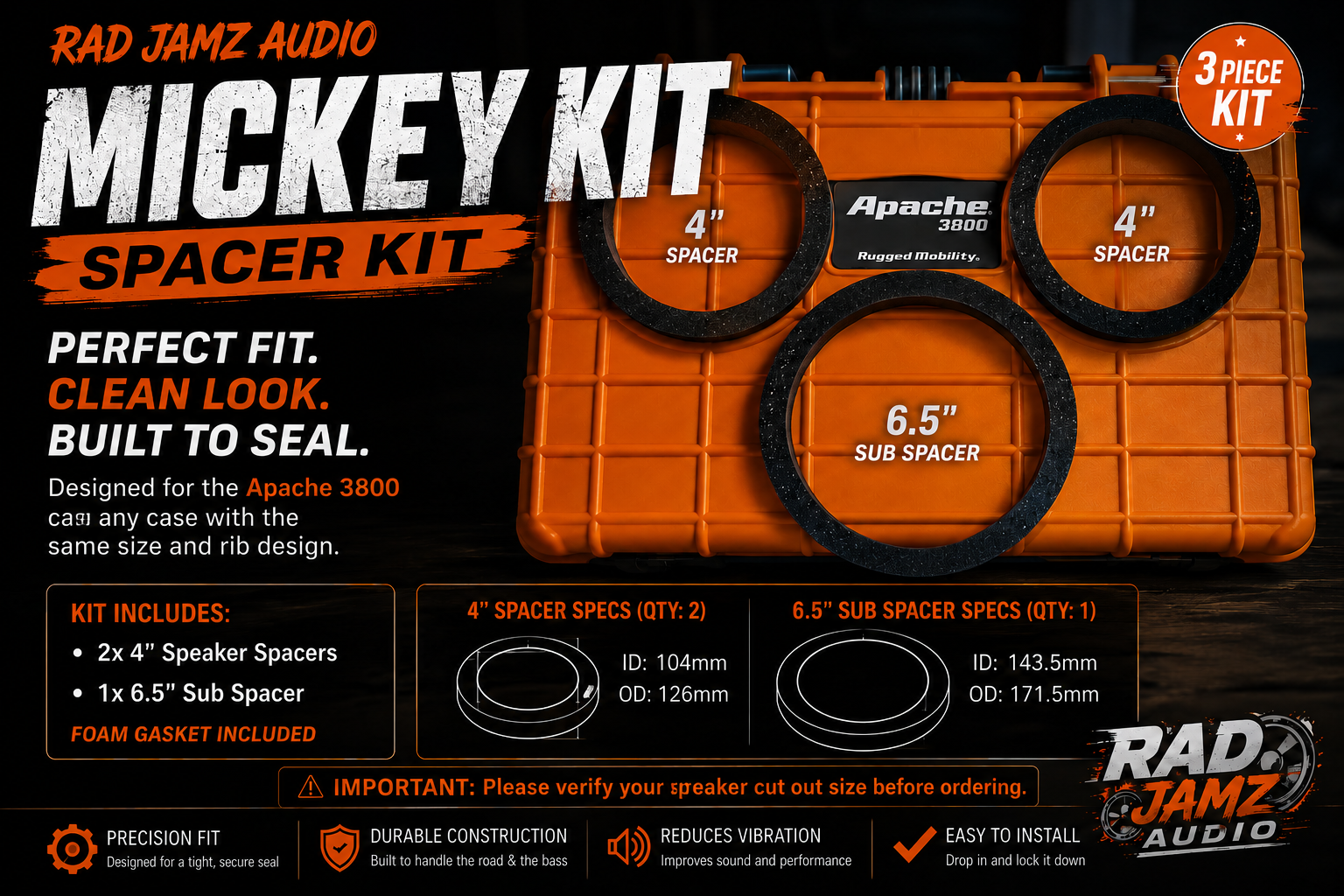 Mickey Kit Spacer Kit