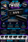 TW100U Exposed knob insert