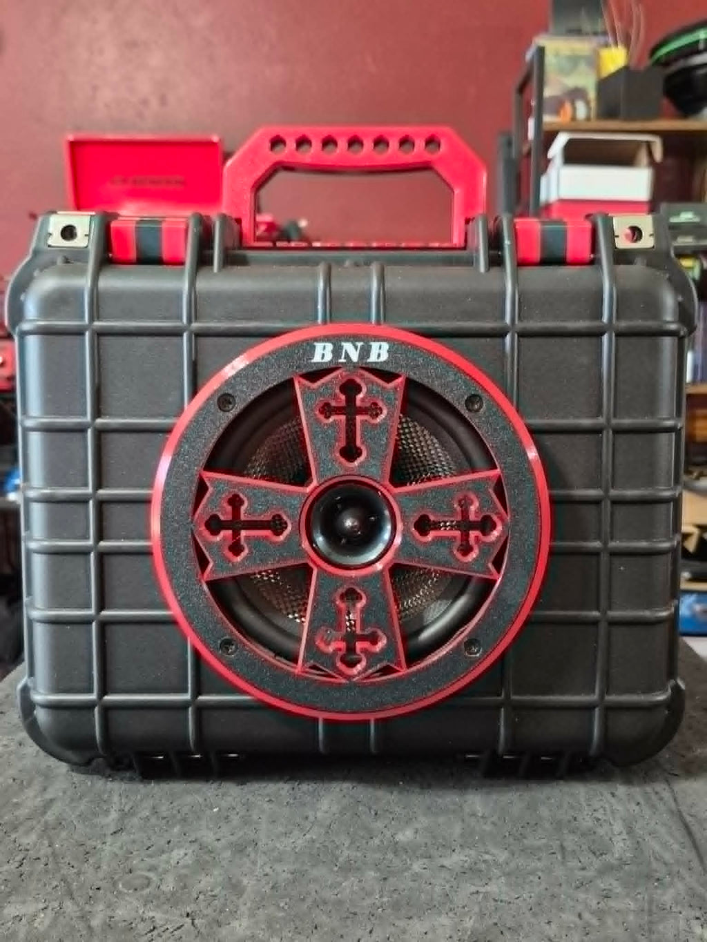 🧛 Dracula Edition DIY Bluetooth Boombox